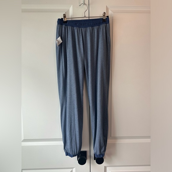 Athleta Girl Lined High Jump Jogger Navy (Size L/12) - Picture 3 of 6